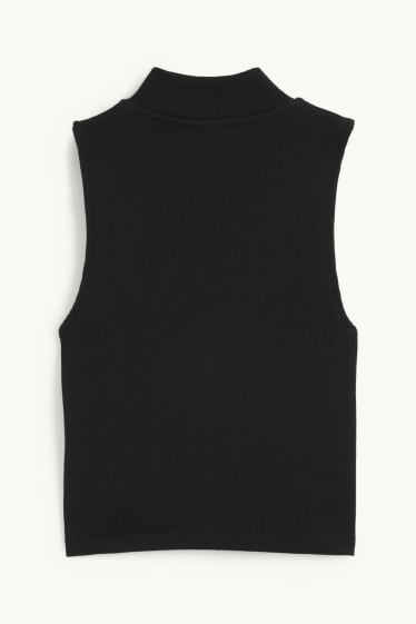Dona - Samarreta crop - negre