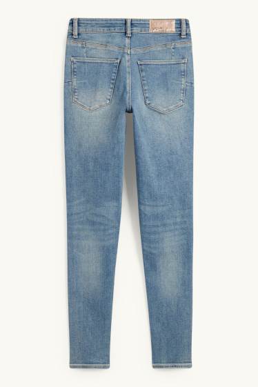 Femmes - Skinny jean - mid waist - shaping jean - Flex - LYCRA® - jean bleu