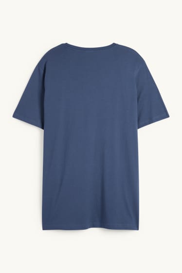 Hommes - T-shirt - bleu foncé