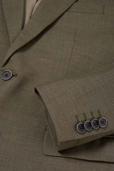 Herren - Baukasten-Sakko - Regular Fit - Flex - dunkelgrün