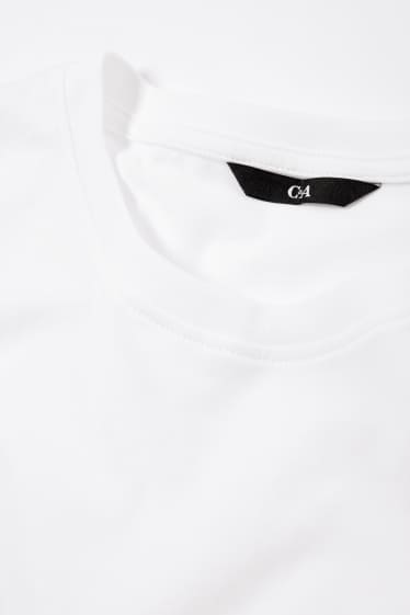 Men - Multipack of 3 - T-shirt - regular fit - white