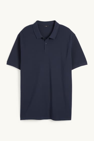 Heren - Poloshirt - donkerblauw