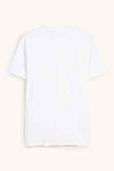 Herren - T-Shirt - Regular Fit - weiss