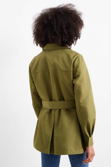 Dámské - Bunda - tmavozelená