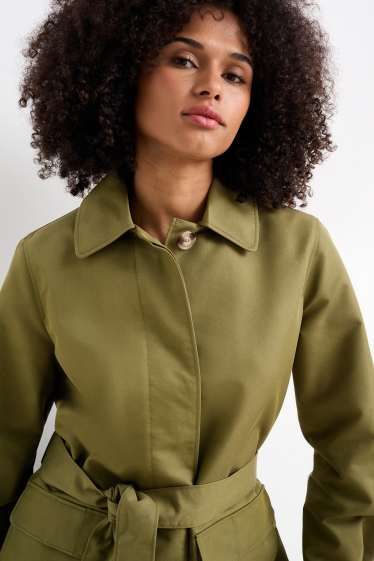 Dámské - Bunda - tmavozelená