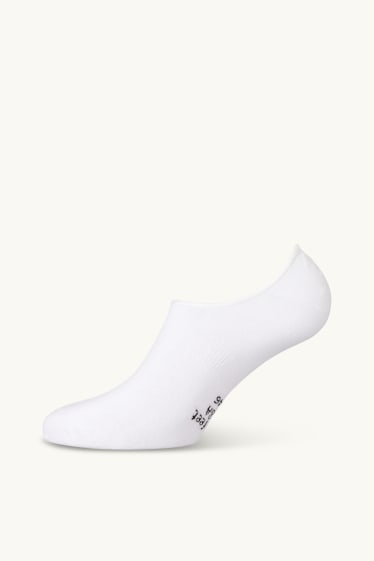 Herren - Multipack 3er - Füßlinge - Aloe Vera - weiss