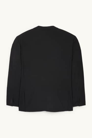Hommes - Veste de costume - regular fit - Flex - 4 Way Stretch - noir