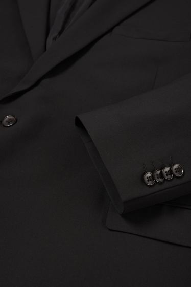 Hommes - Veste de costume - regular fit - Flex - 4 Way Stretch - noir