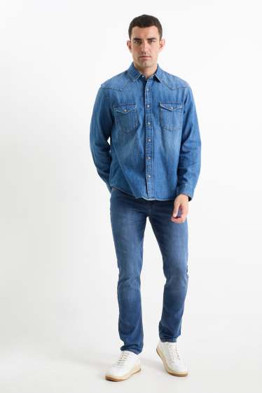 Herren - Slim Jeans - LYCRA® - jeansblau