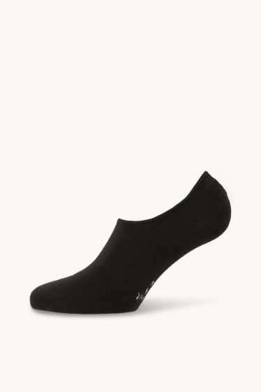 Hommes - Lot de 3 paires - chaussinettes - gris / vert