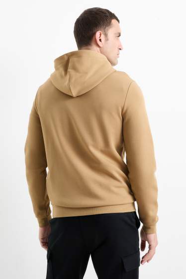 Herren - Hoodie - hellbraun