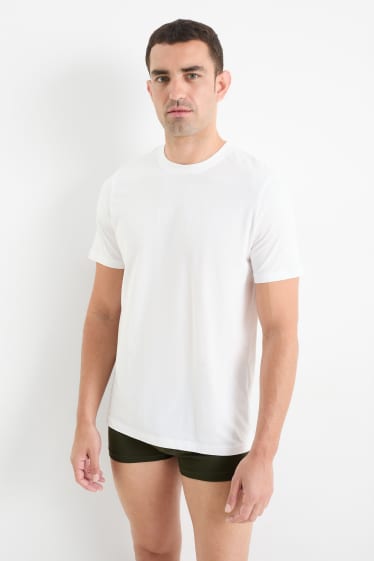 Uomo - Confezione da 2 - canottiera - bianco