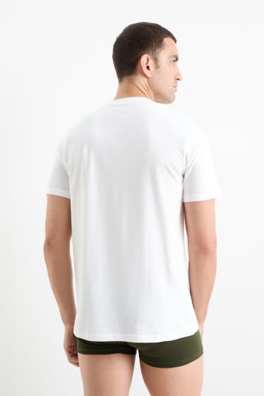 Uomo - Confezione da 2 - canottiera - bianco