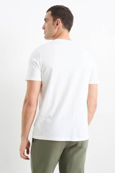 Herren - Multipack 2er - T-Shirt  - weiss