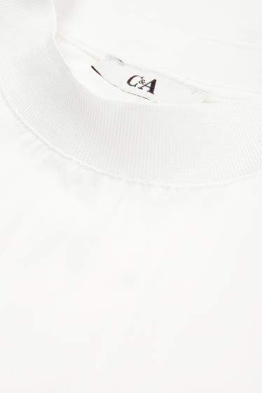 Damen - T-Shirt - cremeweiß