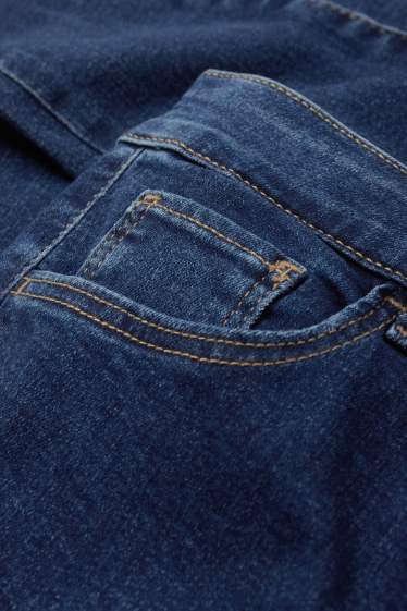 Dámské - Jegging jeans - high waist - džíny - tmavomodré