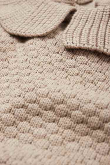 Baby Mädchen - Baby-Pullover - beige