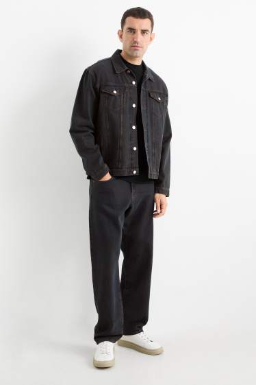 Uomo - Relaxed jeans - marrone