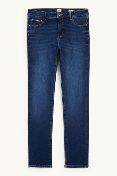 Donna - Slim jeans - vita media - jeans modellanti - LYCRA® - jeans blu