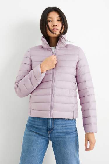Damen - Steppjacke - lila