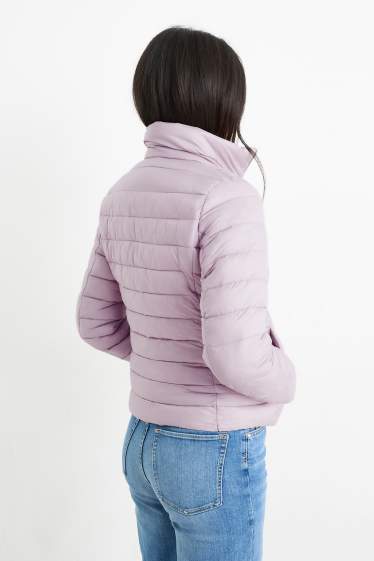 Damen - Steppjacke - lila