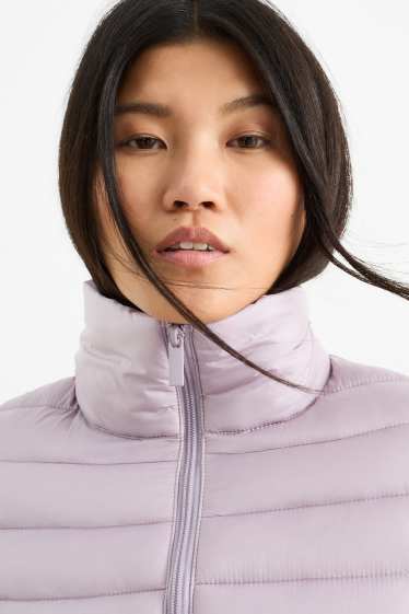 Damen - Steppjacke - lila