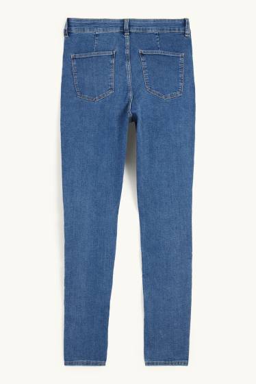 Mujer - Jegging jeans - high waist - vaqueros - azul