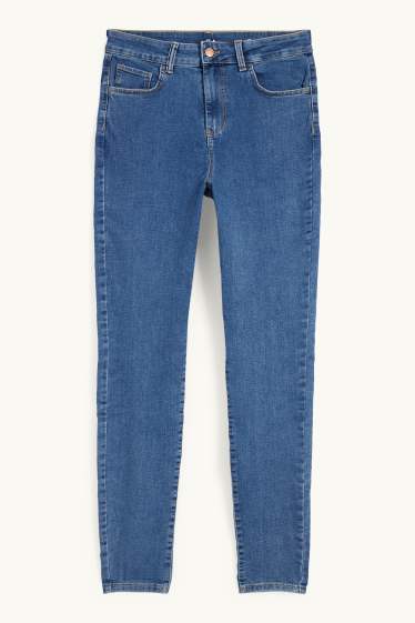 Mujer - Jegging jeans - high waist - vaqueros - azul