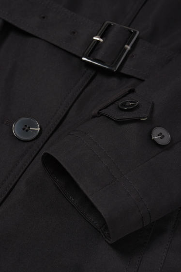 Femmes - Trench - déperlante - noir