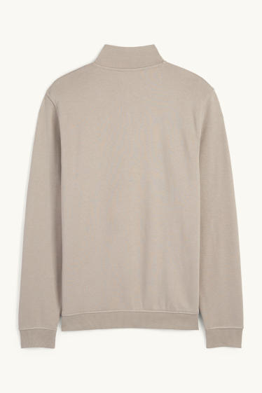 Men - Sweatshirt - beige
