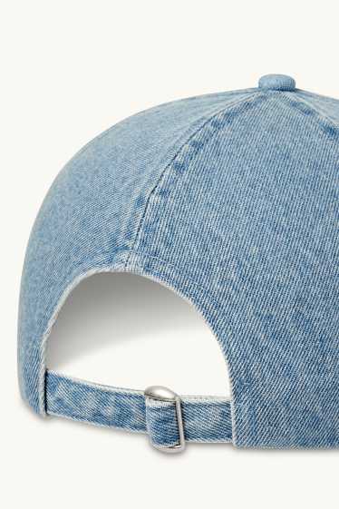 Hommes - Casquette en jean - jean bleu clair