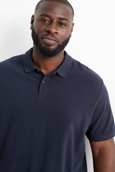 Heren - Poloshirt - donkerblauw