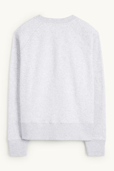 Donna - Felpa basic - grigio chiaro