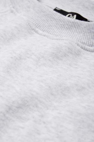 Donna - Felpa basic - grigio chiaro