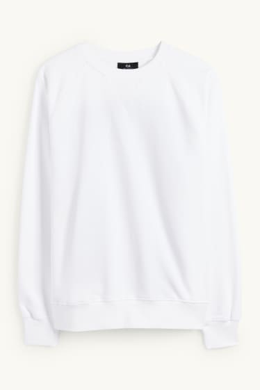Heren - Sweatshirt - wit