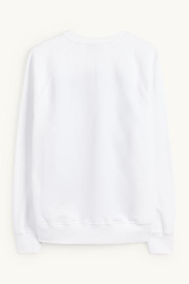 Heren - Sweatshirt - wit