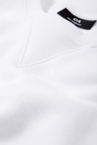 Heren - Sweatshirt - wit