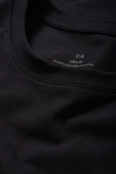 Femmes - Lot de 2 - haut à manches longues  - noir