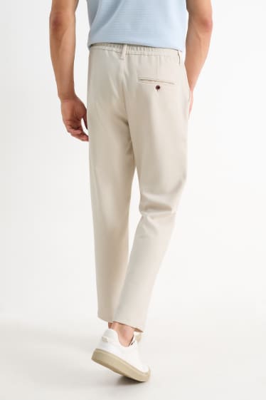 Bărbați - Chino - tapered fit - bej