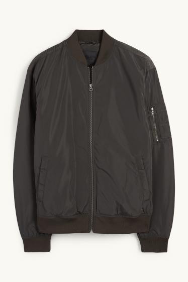 Home - Jaqueta bomber - negre