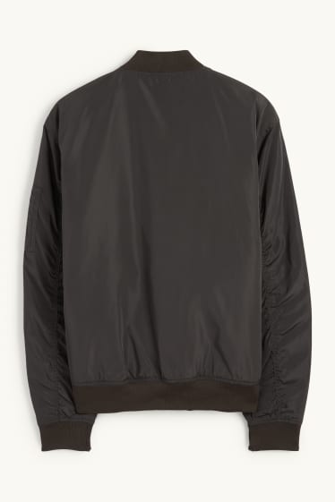 Home - Jaqueta bomber - negre