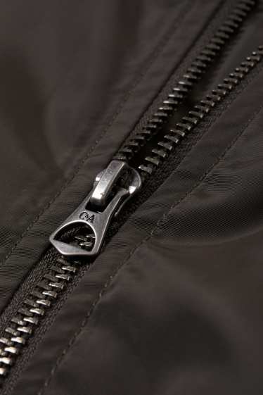 Home - Jaqueta bomber - negre