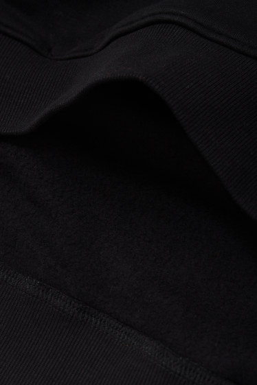Herren - Oversized-Hoodie - schwarz
