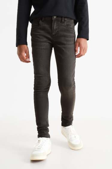 Nen - Skinny jeans - texà gris fosc