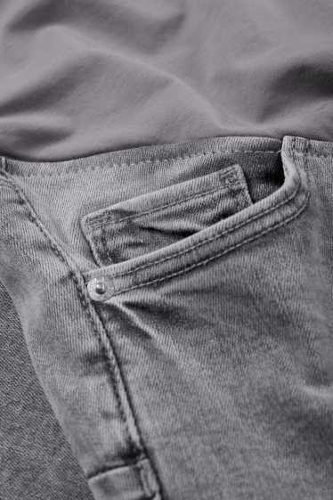 Femmes - Jean de grossesse - skinny jean - LYCRA® - jean gris clair