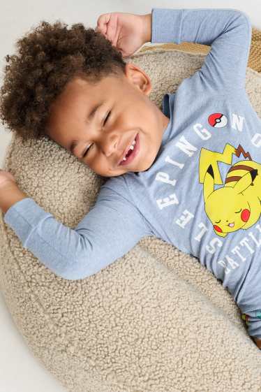 Kinderen: jongens - Pokémon - pyjama - 2-delig - lichtblauw