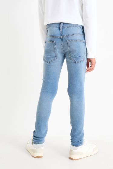 Nen - Paquet de 2 - skinny jeans - cinturilla extraestreta - texà blau