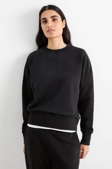 Femmes - Sweat basique - noir