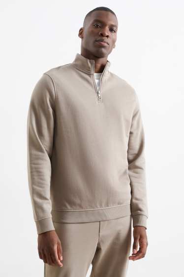 Men - Sweatshirt - beige