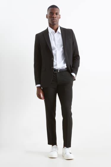 Bărbați - Pantaloni modulari - body fit - Flex - 4 Way Stretch - LYCRA® - negru